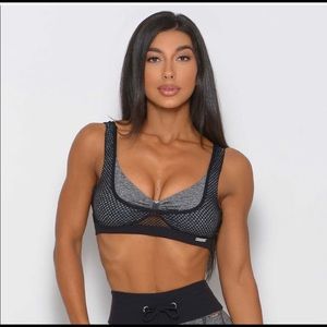 Bombshell mesh sports bra